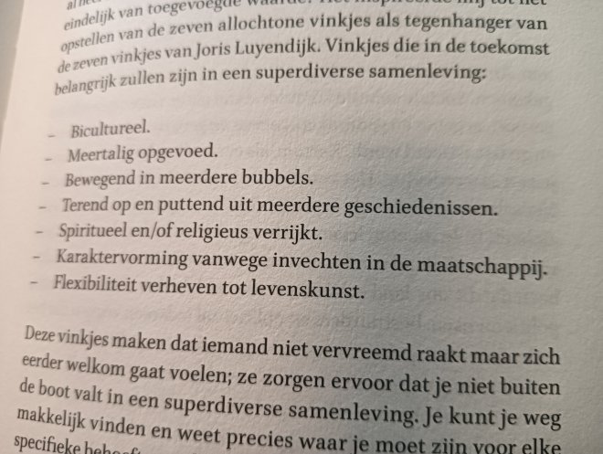 De zeven allochtone vinkjes die Bilal Ben Abdelkarim opstelde