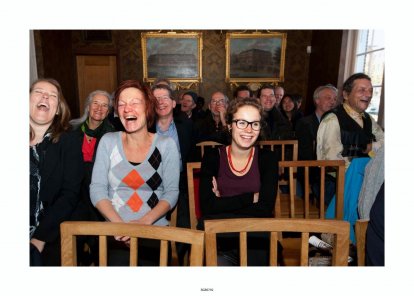 Prijsuitreiking Daklozenvakbond. Foto: Sander Heezen